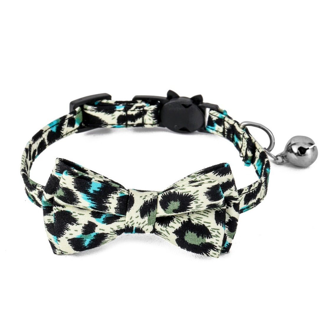 Mokka - Leopard Print Pet Bandana Collar