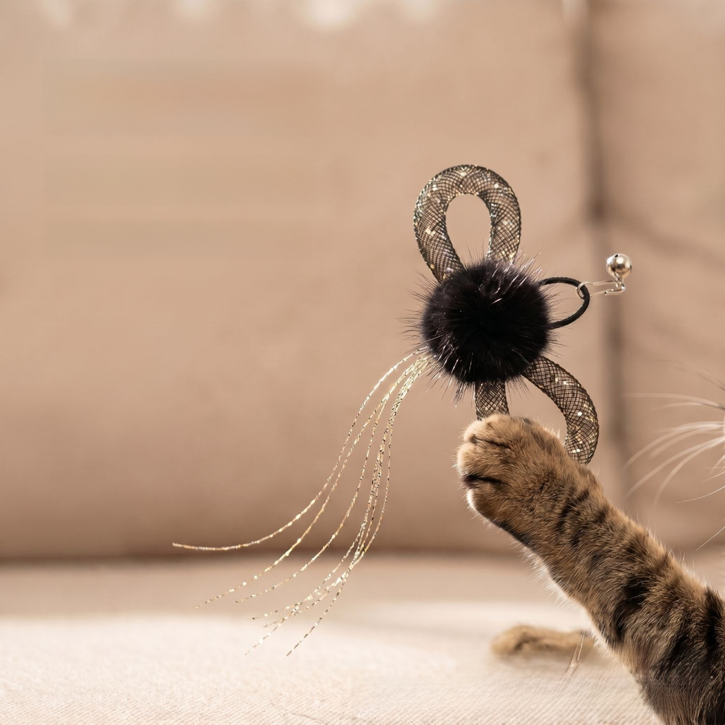 Moo - Butterfly Cat Wand Attachment Refill Toy