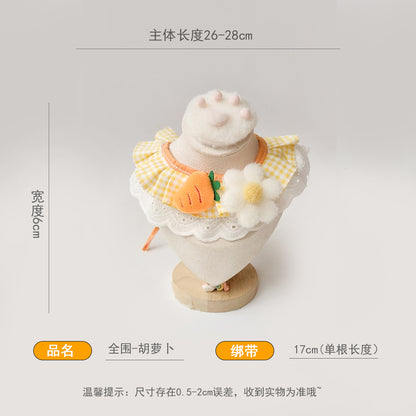 全围围兜合款  宠物围巾蕾丝猫咪项圈刺绣围脖宠物口水巾狗狗饰品