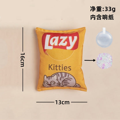 亚马逊狗狗玩具厂家直销卡通可爱薯片内含响纸啃咬玩具咬不烂现货