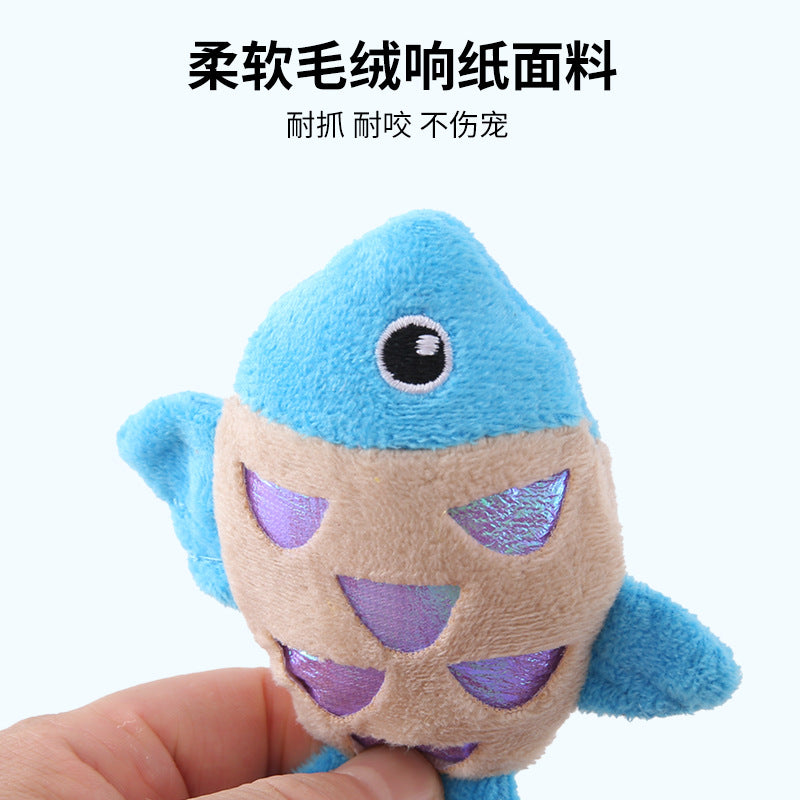 Moo - Fish-Shaped Catnip Cat Toy