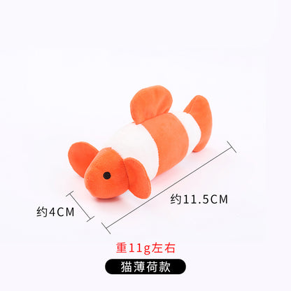 Petkin - Plush Marine Animal-Shaped dog toy