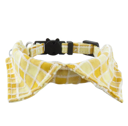 Mokka - Soft Plaid Shirt Breakaway Cat Collar