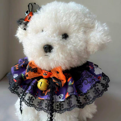 Mokka - Pumpkin-Face Bow Pet Neckwear