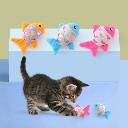 Moo - Fish-Shaped Catnip Cat Toy