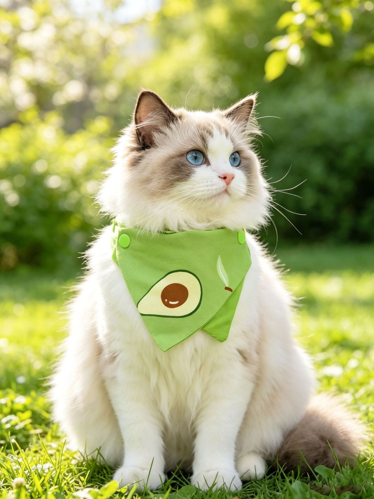 Mokka - Adjustable Triangular Bandana Pet Neckwear