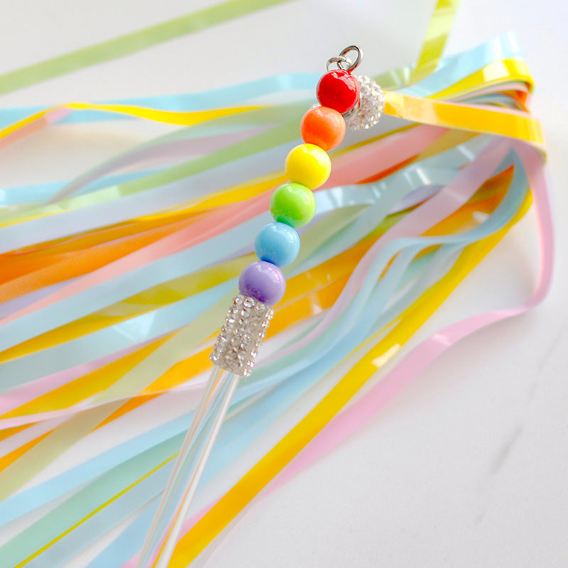 Moo - Colorful Tassel Cat Teaser Wand