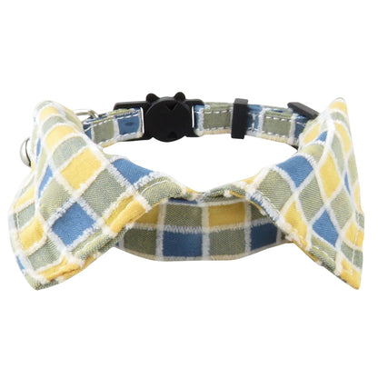 Mokka - Soft Plaid Shirt Breakaway Cat Collar