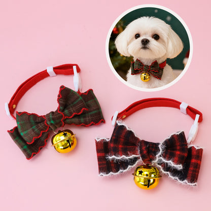 Mokka - Patterned Design 铃铛 Adjustable Pet Collar