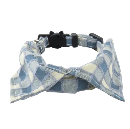 Mokka - Soft Plaid Shirt Breakaway Cat Collar