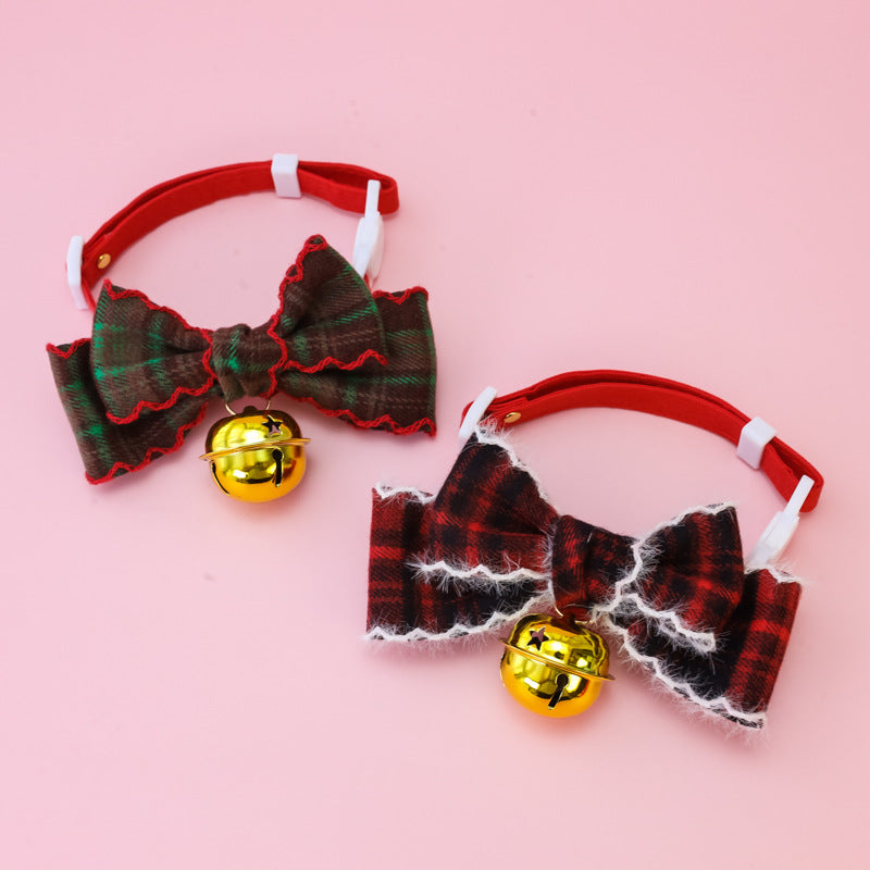Mokka - Patterned Design 铃铛 Adjustable Pet Collar
