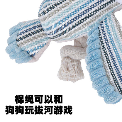 工厂直销跨境仿真飞鸟玩具含响纸bb叫狗狗自嗨磨牙耐啃咬狗狗玩具