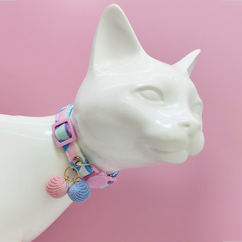 Mokka - Colorful Geometric Cat Collar