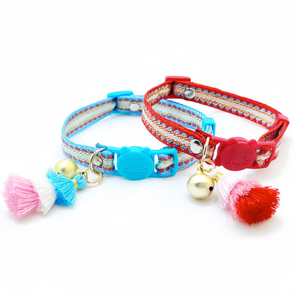 Mokka - Embroidered Cat Collar