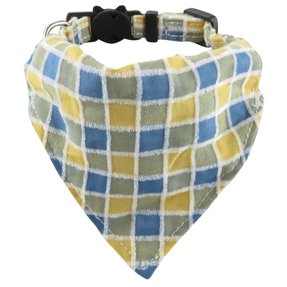 Mokka - Soft Plaid Shirt Breakaway Cat Collar