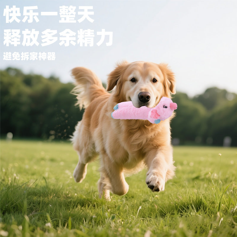 可爱造型毛绒玩具狗狗玩具宠物用品跨境热销工厂直销毛绒耐啃咬