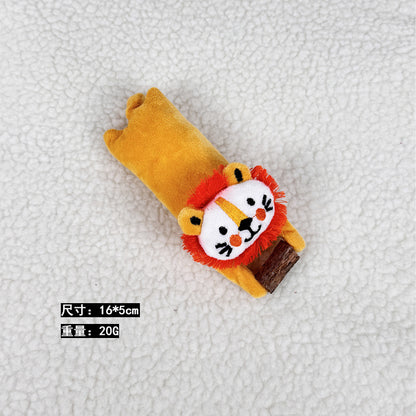 猫玩具木天蓼趴趴动物狮子毛绒玩具互动解闷安抚自嗨逗猫神器厂家