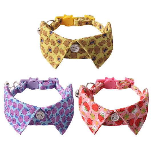 Mokka - Adjustable Collar with Detachable Bow