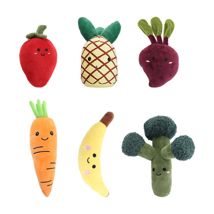 Petkin - Smiling Leaf Detail Plush dog toy