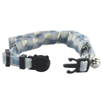 Mokka - Soft Plaid Shirt Breakaway Cat Collar