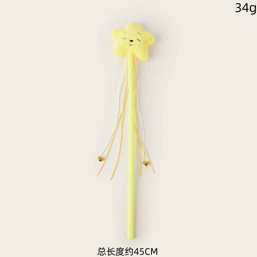 Product image for Moo - Character Topper Wand Cat Toy (Star)