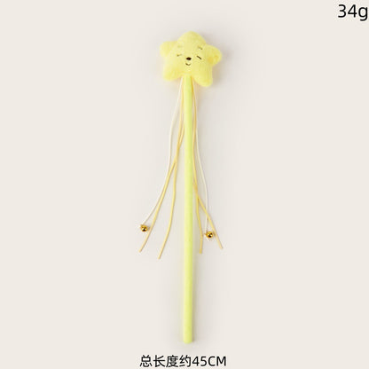 Product image for Moo - Character Topper Wand Cat Toy (Star)