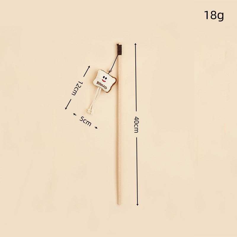 Moo - Food-Shaped Charm cat teaser wand