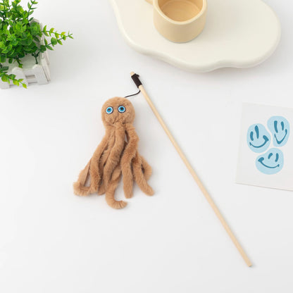 Moo - Octopus Cat Teaser Wand