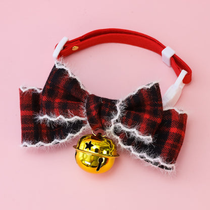 Mokka - Patterned Design 铃铛 Adjustable Pet Collar