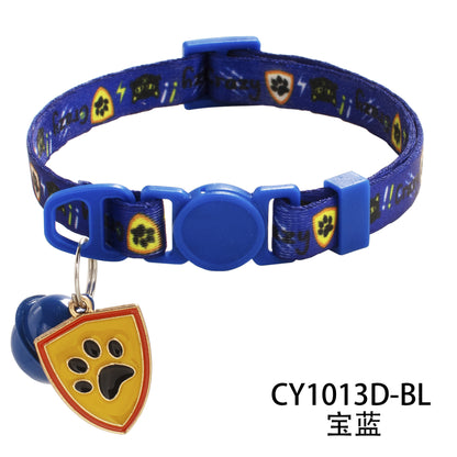 1.0盾牌项圈节日项圈宠物项圈安全扣项圈猫项圈大量现货工厂