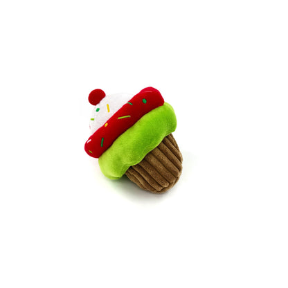 Petkin dessert-shaped pet sound toy in pastel colors with sound feature