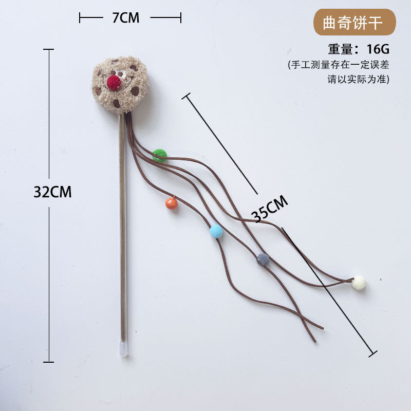 逗猫棒猫高颜值自嗨猫咪玩具流苏解闷耐咬猫咪用品磨牙宠物用品