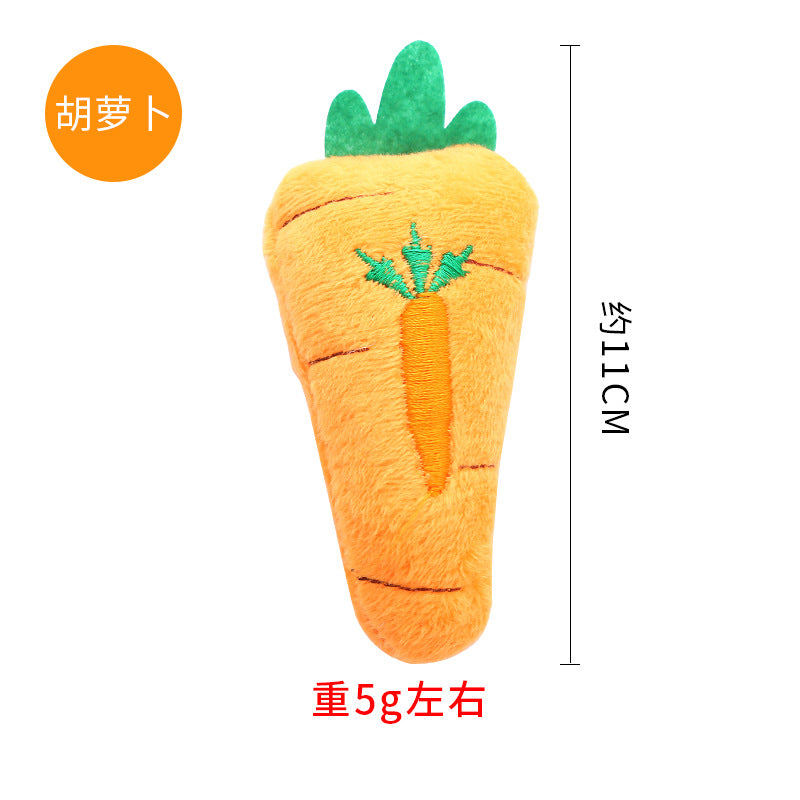 Moo - Short Fuzzy Plush Cat Toy