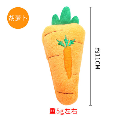 Moo - Short Fuzzy Plush Cat Toy