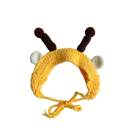 Ozzie - Bumblebee Knit Hat for Cats