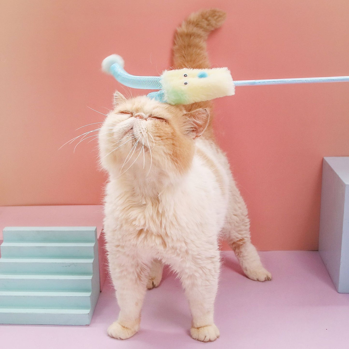 Moo - Interactive Jester Wand Cat Toy