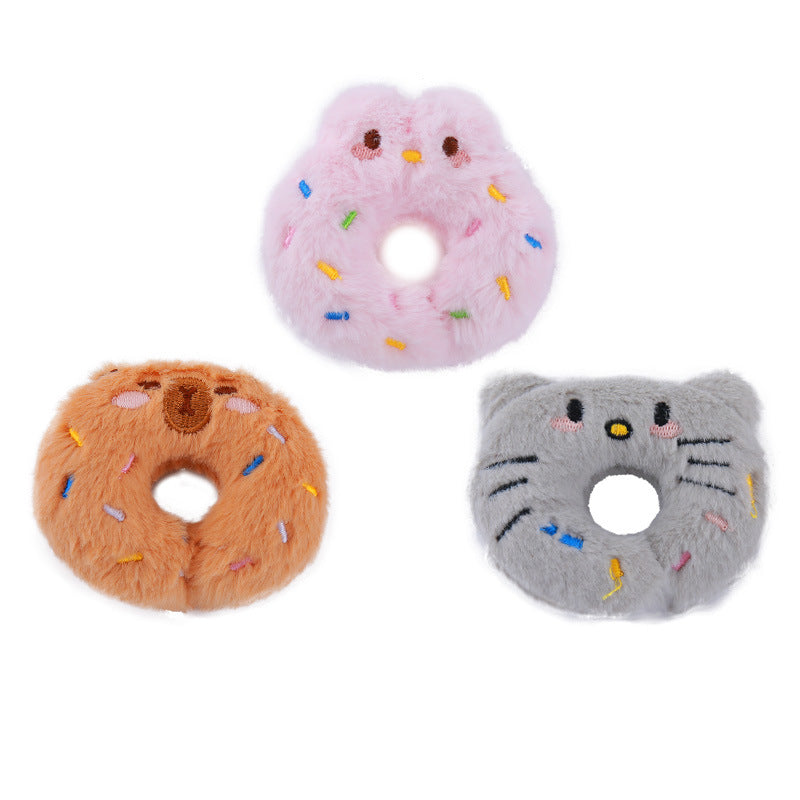 Moo - Fuzzy Sprinkle Ring Cat Toy