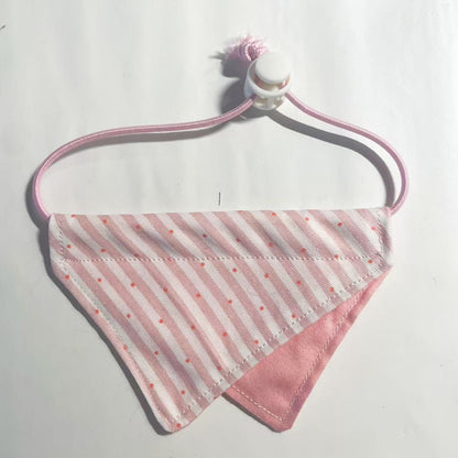 Mokka - Overlapping Panel Bib Pet Neckwear