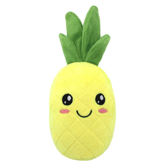 Petkin - Pineapple-Shaped Squeaky Toy