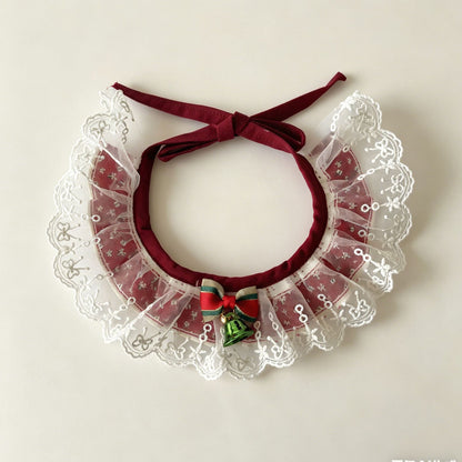 Product image for Mokka - Patterned Side-Tie Bib Pet Neckwear (Gift Mesh)