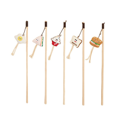 Moo - Food-Shaped Charm cat teaser wand