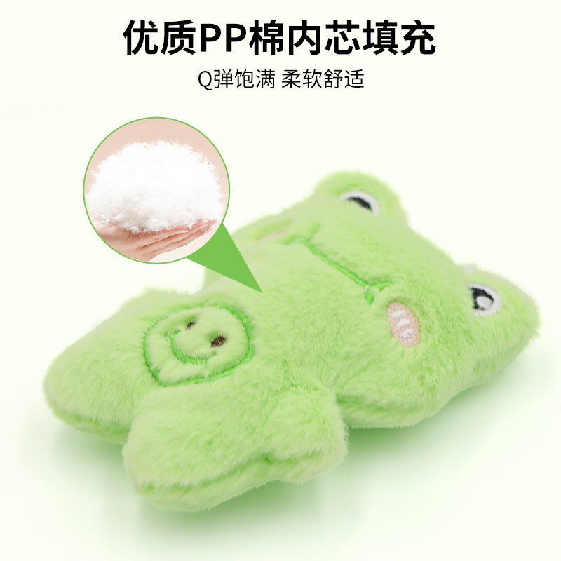 Moo - Fuzzy Plush Cat Toy