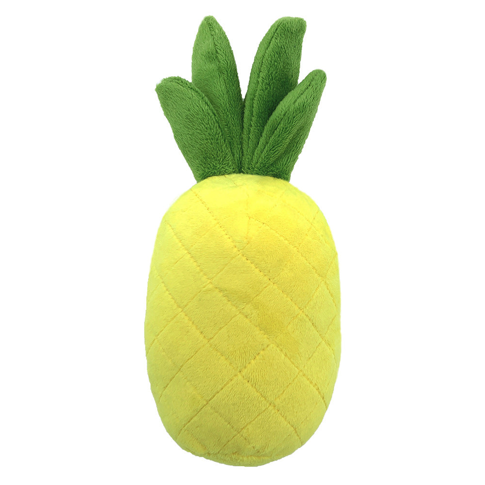 Petkin - Pineapple-Shaped Squeaky Toy