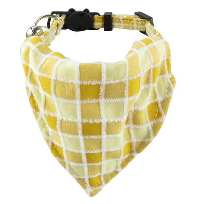 Mokka - Soft Plaid Shirt Breakaway Cat Collar