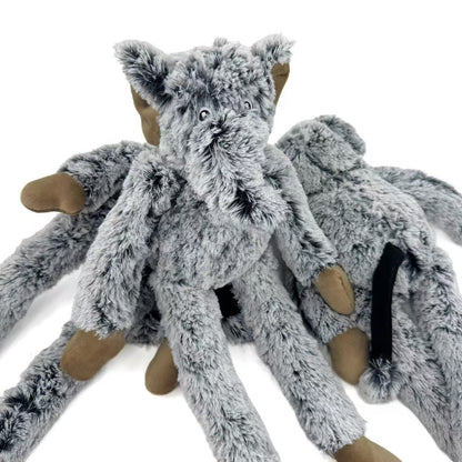 Petkin - Soft Plush Elephant Squeaky Dog Toy