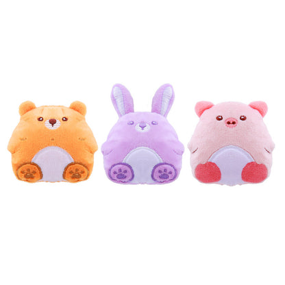 Moo - Rounded Plush Animal Character Cat Toy