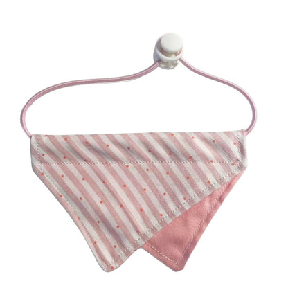 Mokka - Overlapping Panel Bib Pet Neckwear