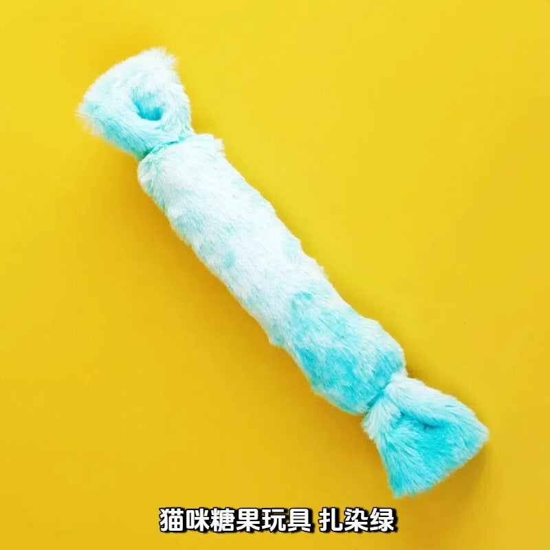 Moo - Fuzzy Candy-Shaped Cat Toy