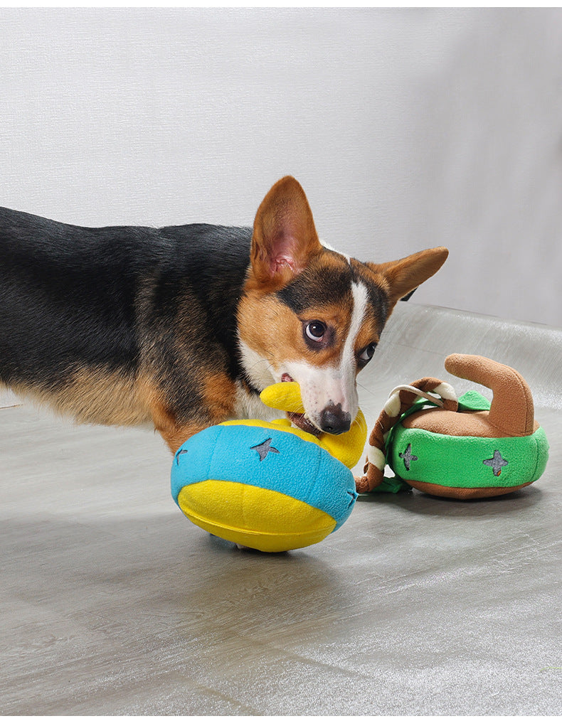 Petkin - Hockey Shape Dog Treat Dispenser Toy