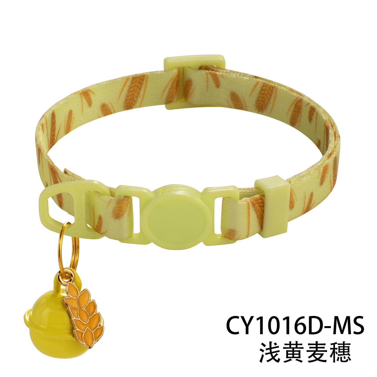 1.0蔬菜热转印花宠物项圈安全扣项圈猫项圈大量现货工厂跨境